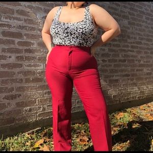 Vintage Levi’s Cherry Red Trousers